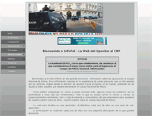 Tablet Screenshot of infopol.es